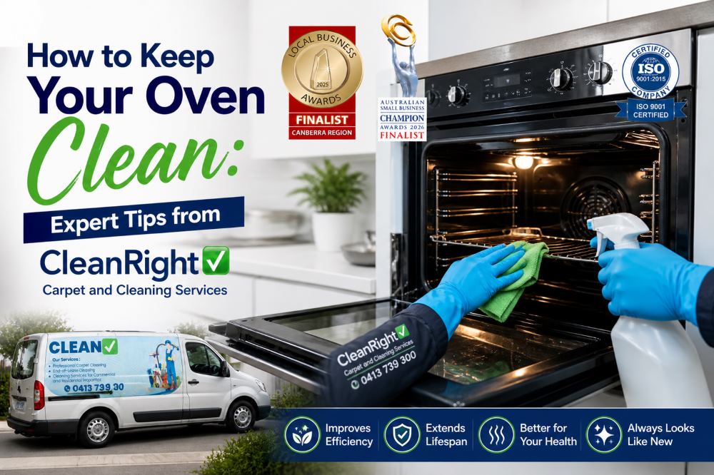 clean-oven How to Keep Your Oven Clean: Expert Tips from Clean Right Carpet and Cleaning Services
