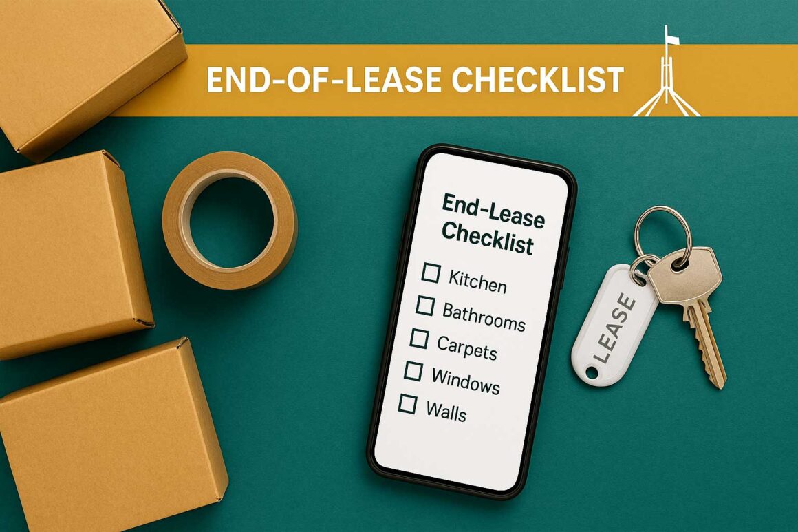 The Ultimate End of Lease Cleaning Checklist for Canberra Renters (2025 Edition)