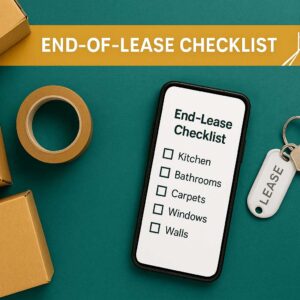 The Ultimate End of Lease Cleaning Checklist for Canberra Renters (2025 Edition)